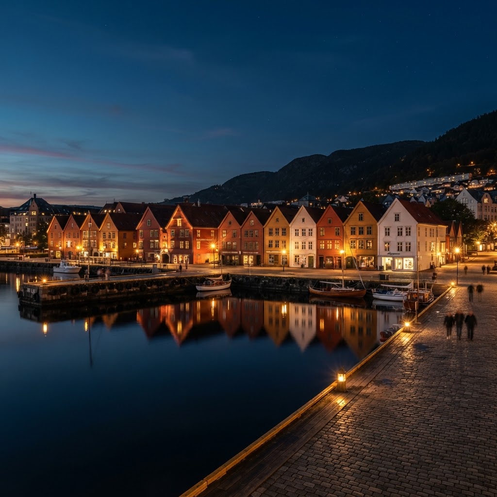 Bergen at Night: A Guide to the Pure Atmosphere