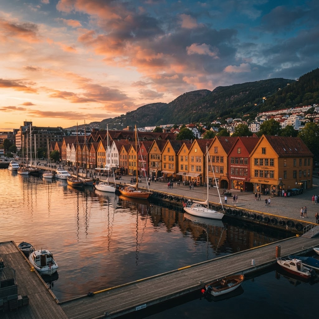 Bergen in the Golden Hour: A Norwegian Coastal Guide