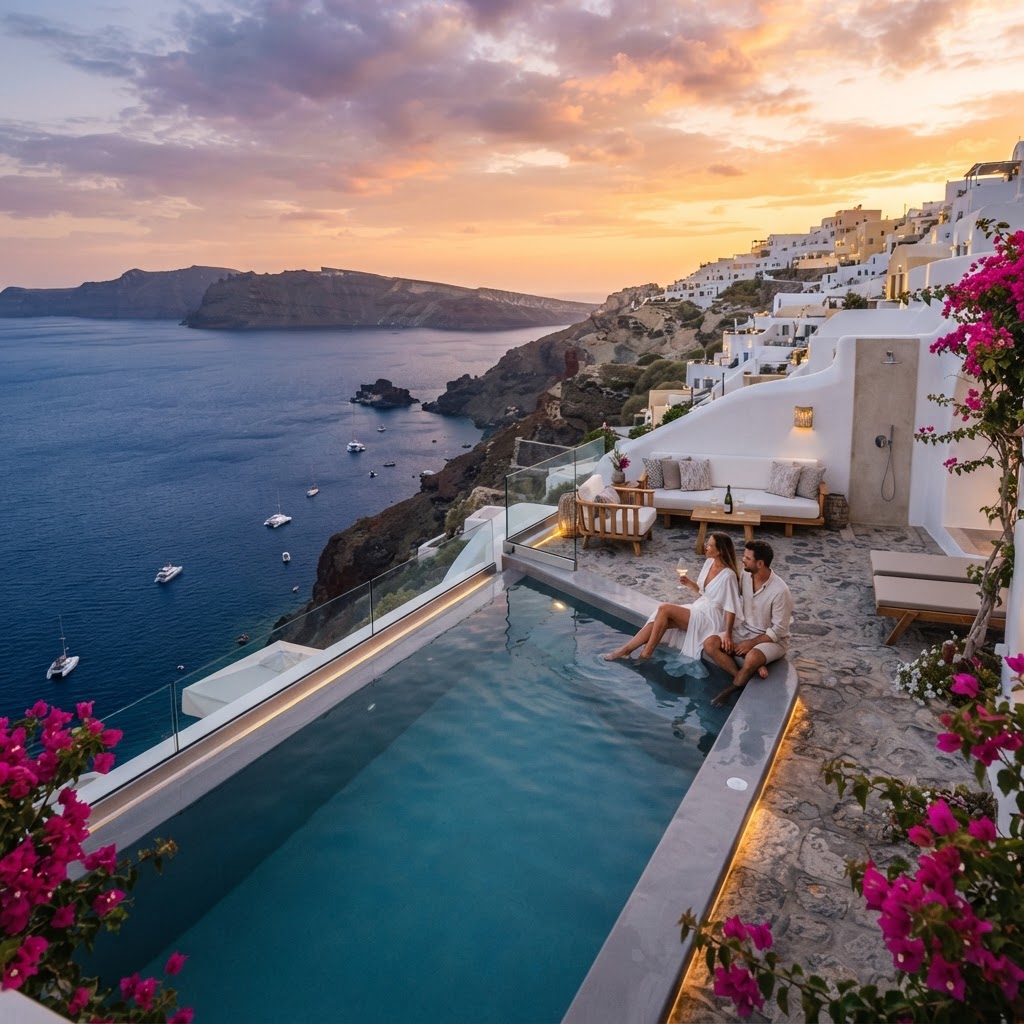 Best Santorini Balcony Views: Oia, Caldera & Sunset Tips 8 Best Santorini Balcony Views: Oia, Caldera & Sunset Tips