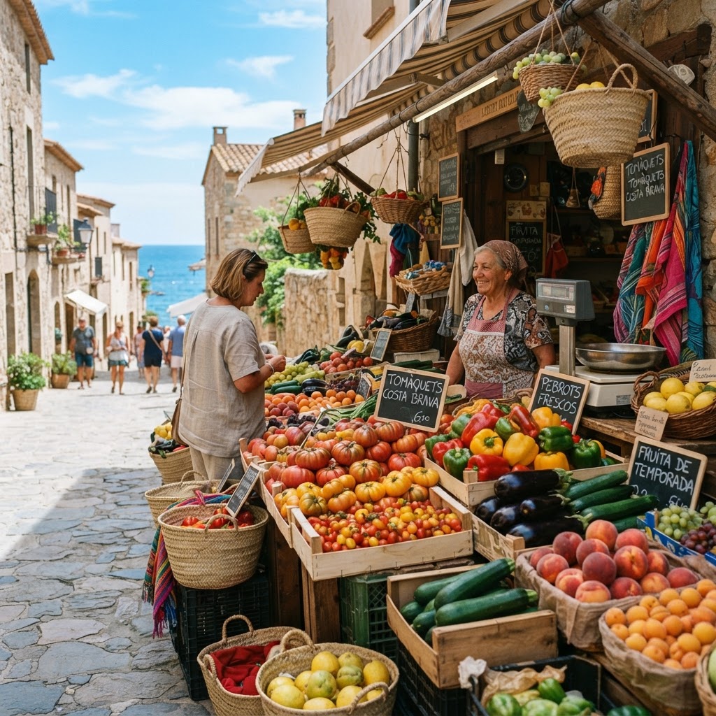 costa brava markets mediterranean vibes