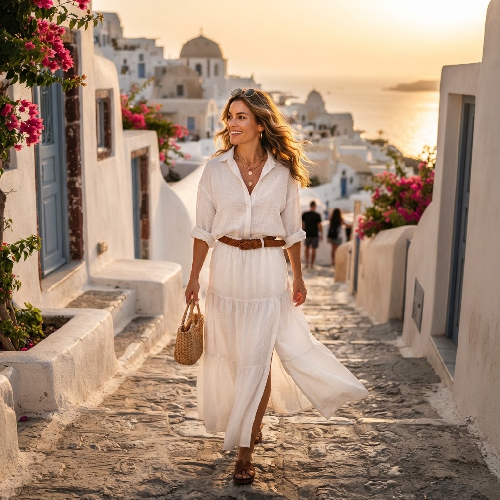 European Summer Aesthetic Starts in Greece: Outfit Ideas 11 European Summer Aesthetic Starts in Greece: Outfit Ideas