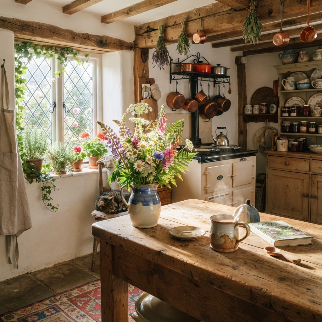 living in england aesthetic reality