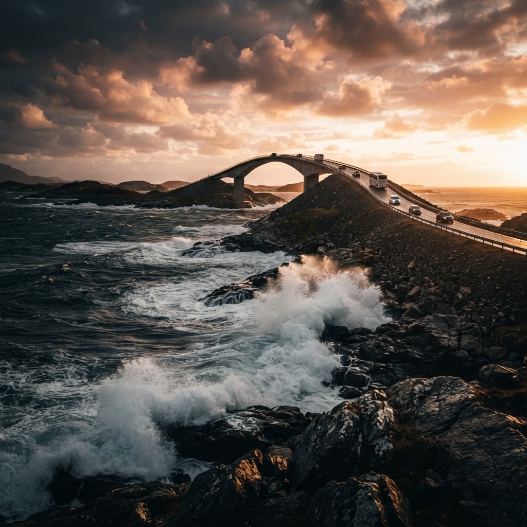 The Most Instagrammable Road in Norway: Atlantic Ocean Road