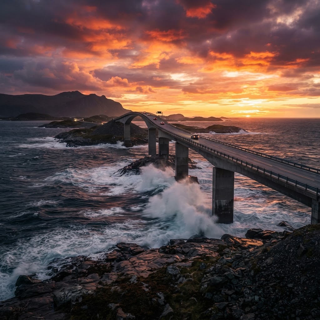 norwegian atlantic ocean road