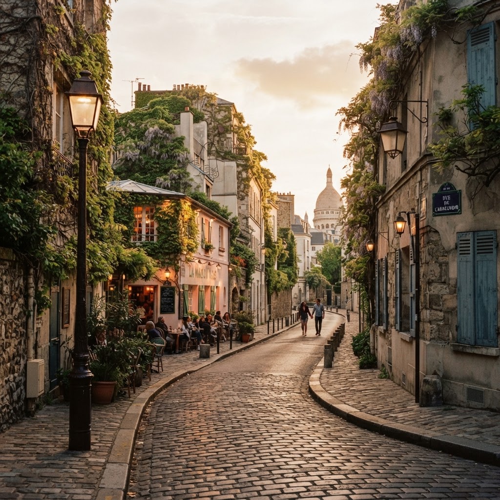 Romantic Montmartre Streets: A Guide for Your Moodboard