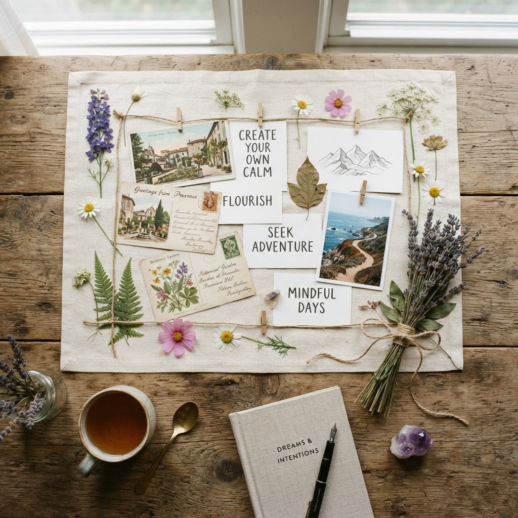 Soft French Countryside Aesthetic: A Guide to Calm Vision Boards