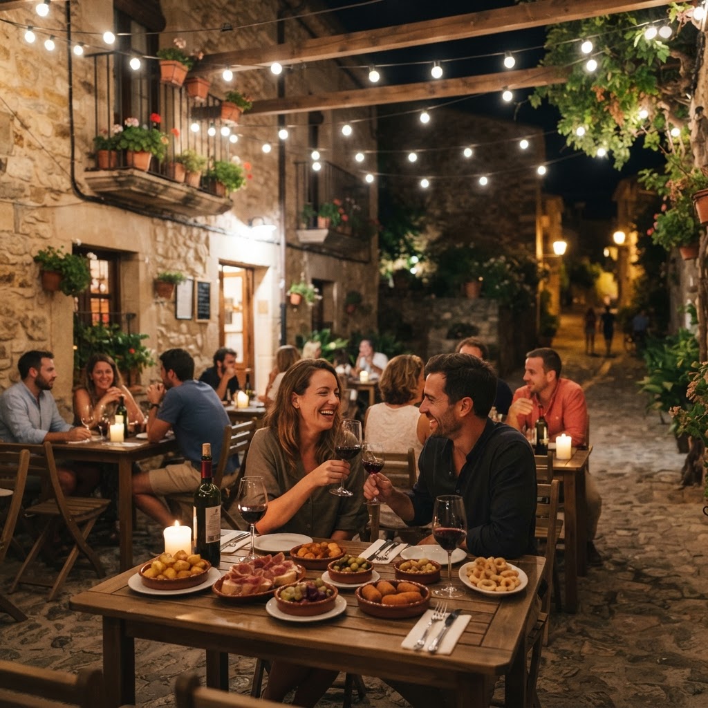 spanish summer nights soft lights warm air 1