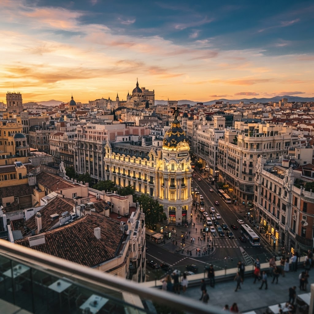 Sunset Over the Rooftops of Madrid: A Complete Guide