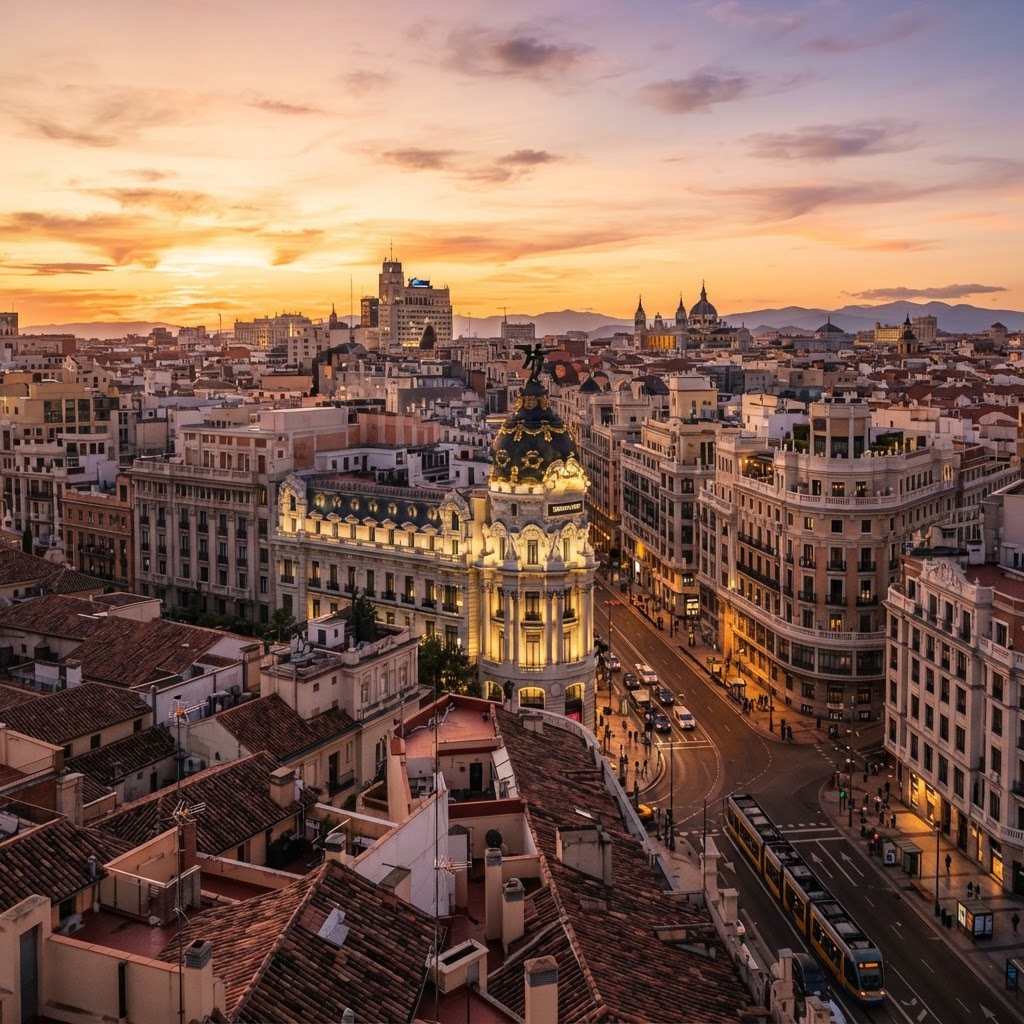 Sunset Over the Rooftops of Madrid: A Complete Guide