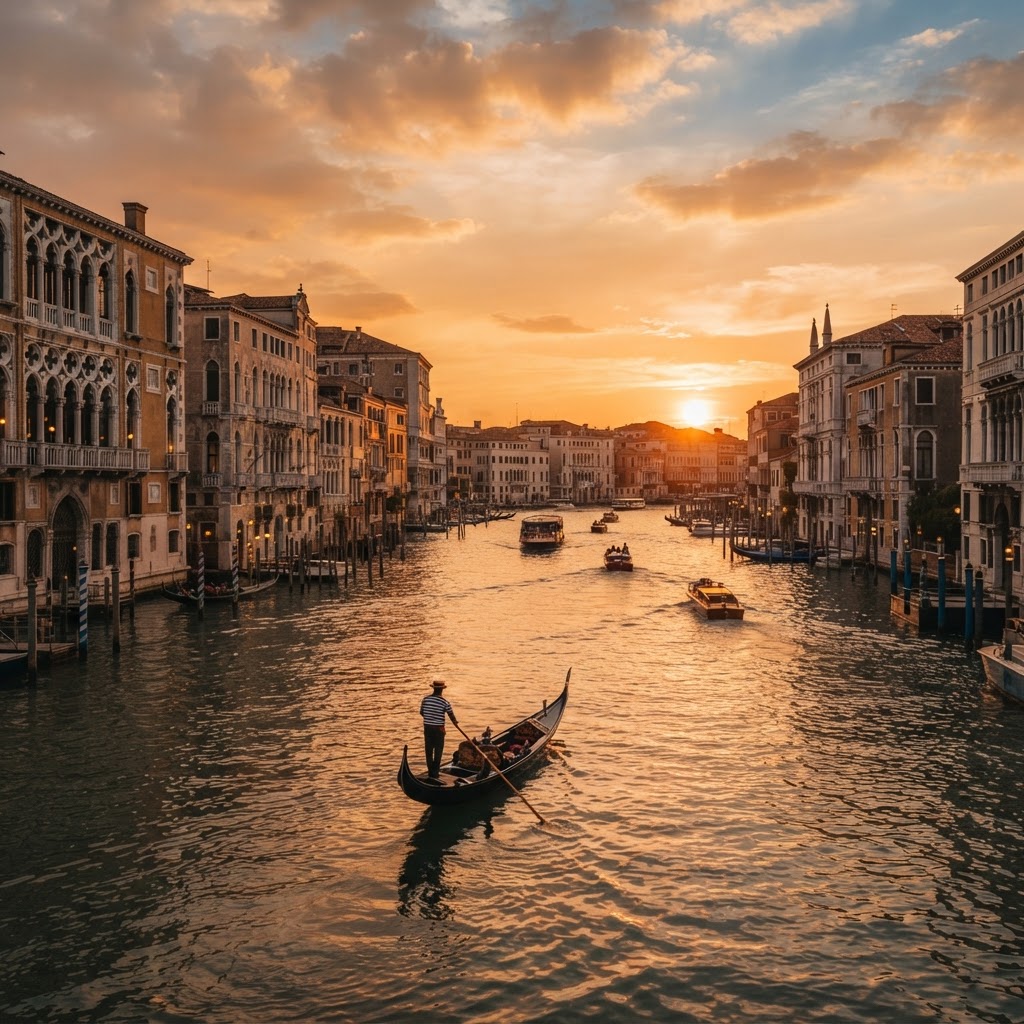 Venice Canals at Golden Hour: A Photographer’s Guide