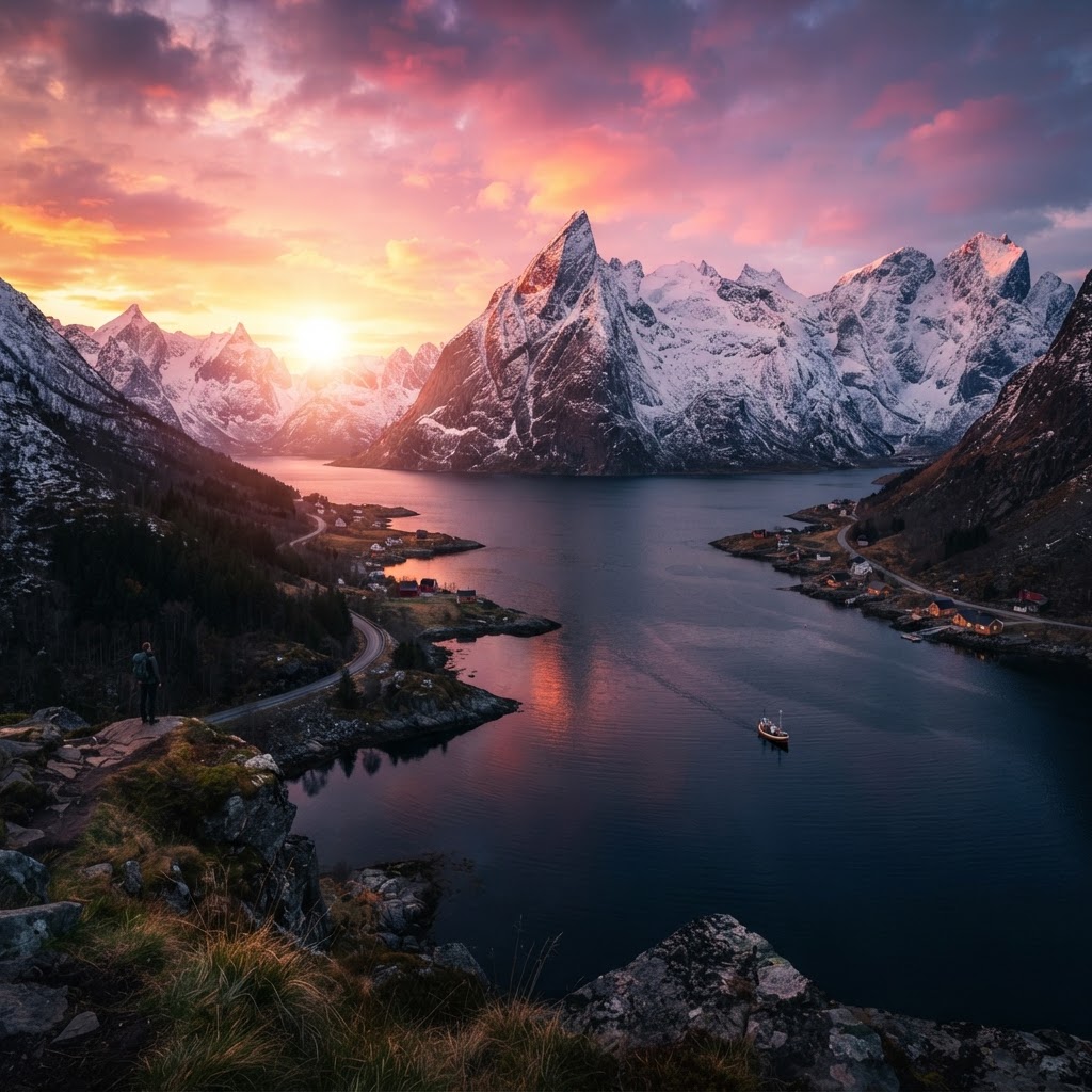 Winter Wonderland: Exploring the Norwegian Alps