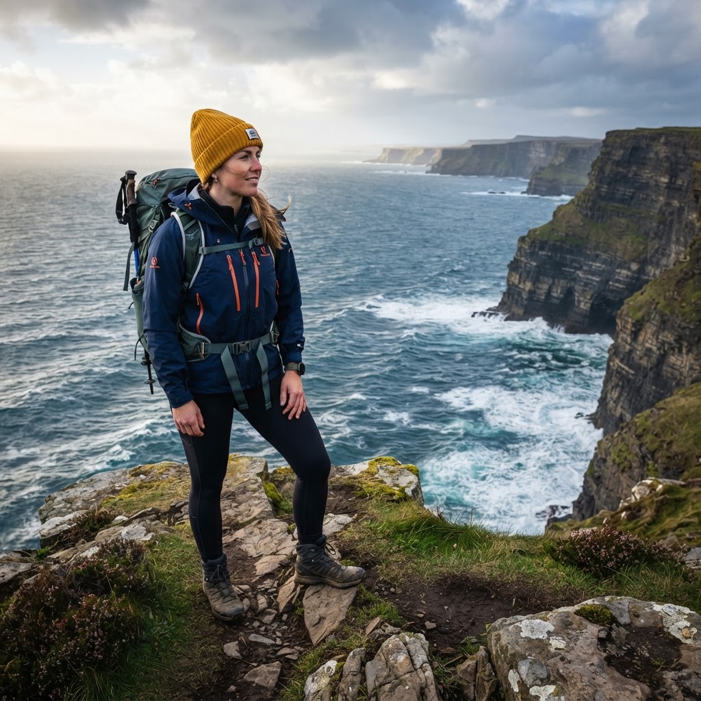 Cozy Ireland Hiking Outfits: Cute & Practical Layers