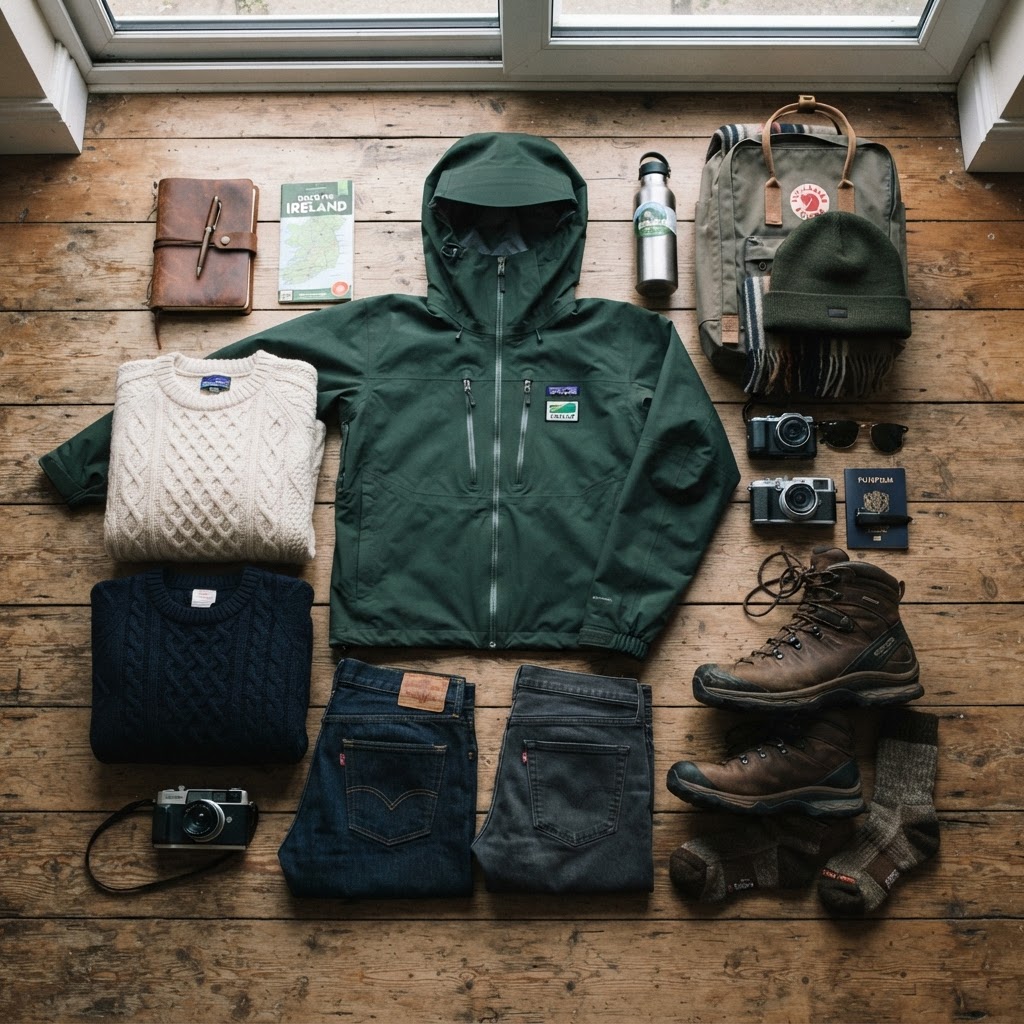 The 7-Day Ireland Road Trip Capsule Wardrobe: Pack Smart