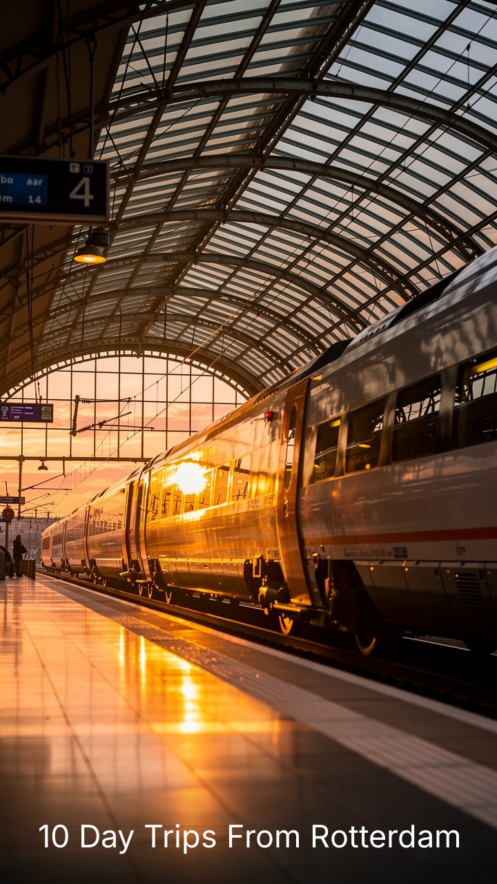 10 Day Trips From Rotterdam (Train Times Included)