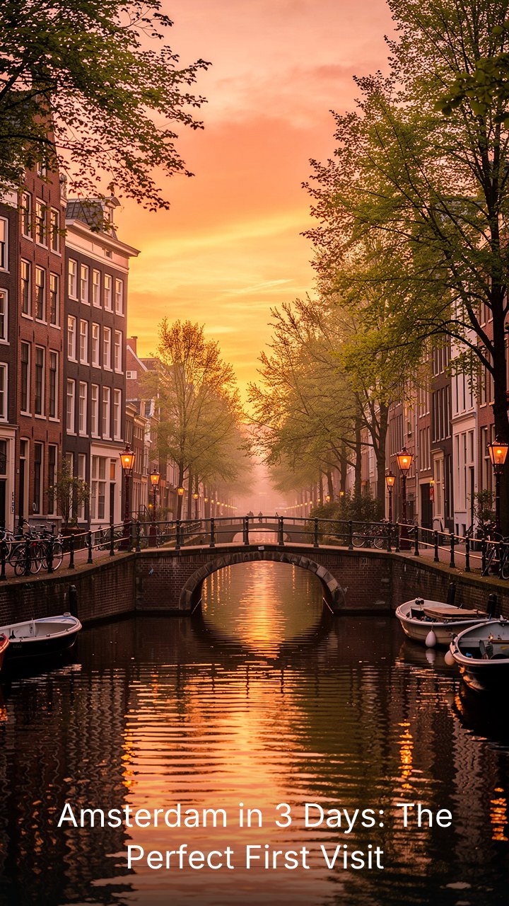Amsterdam in 3 Days: The Perfect First Visit (Local-Approved Itinerary)