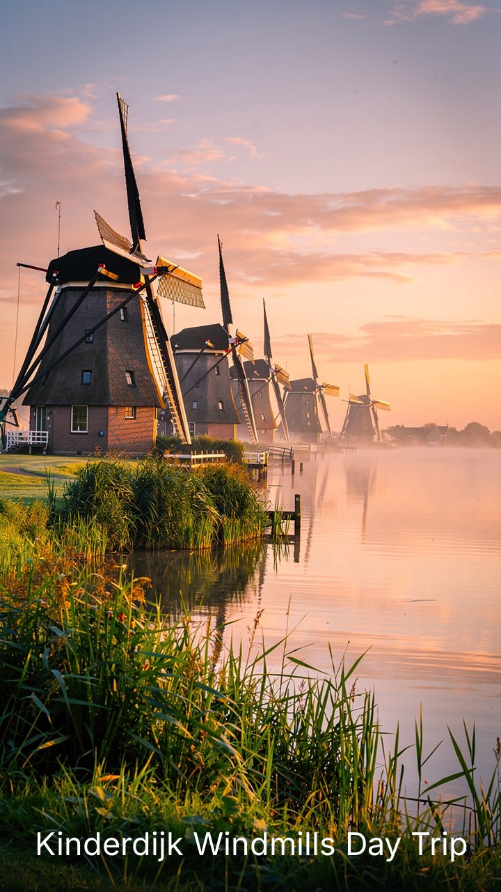 kinderdijk windmills day trip without a car