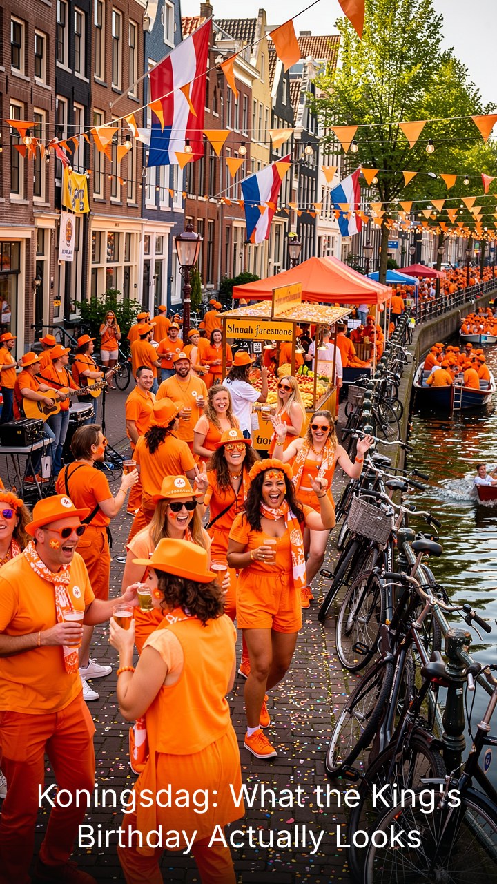 Koningsdag: What the King’s Birthday Actually Looks Like (A Visitor’s Guide)