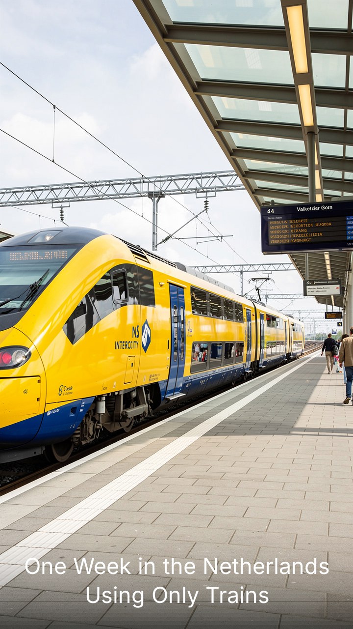 One Week in the Netherlands Using Only Trains (A Full Route)