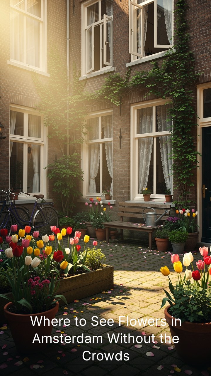 Where to See Flowers in Amsterdam Without the Crowds (A Local’s Guide)